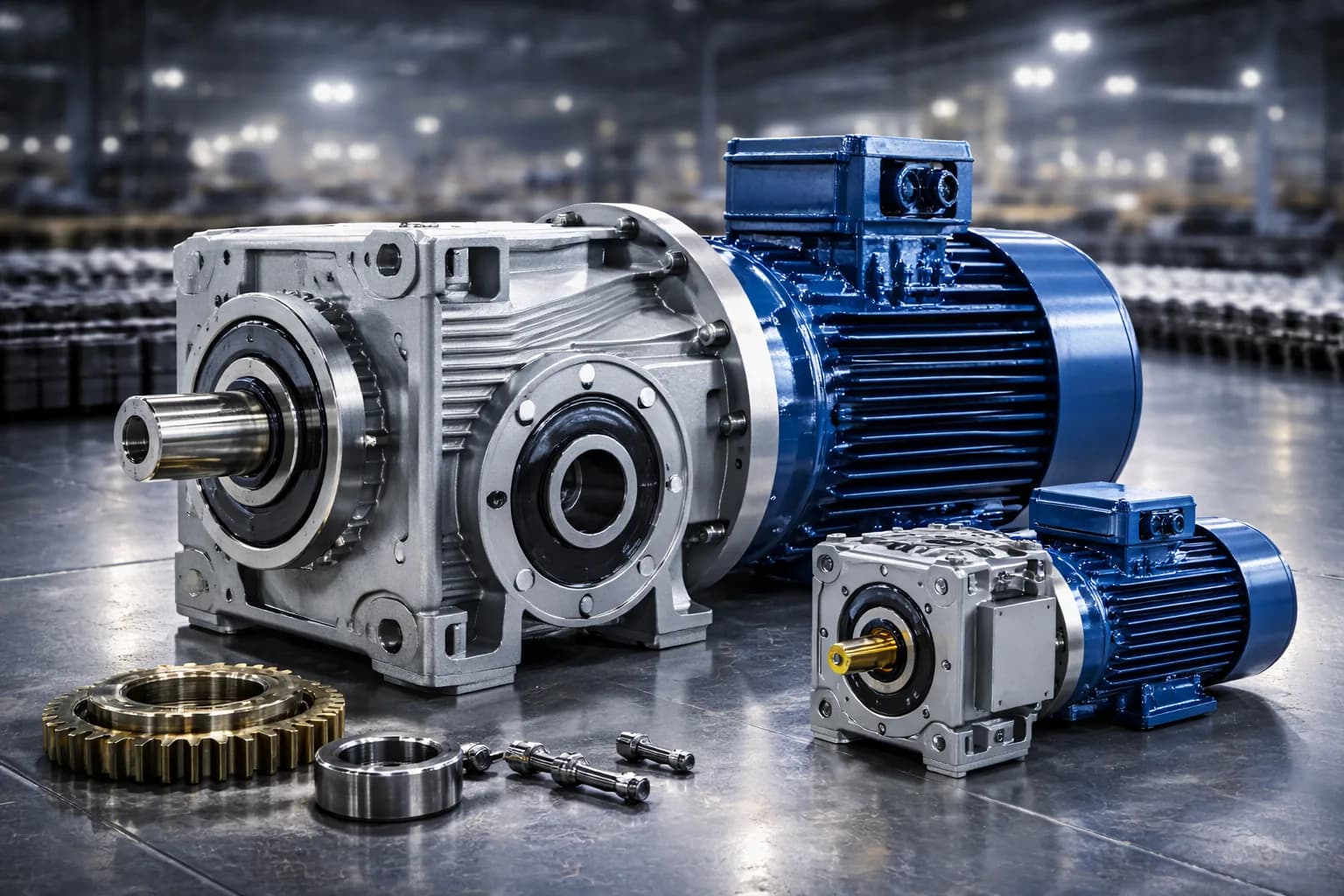 Индустриальные редукторы и механика для промышленного оборудования